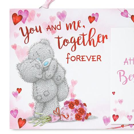 You and Me Together Me to You Bear Photo Plaque Extra Image 1